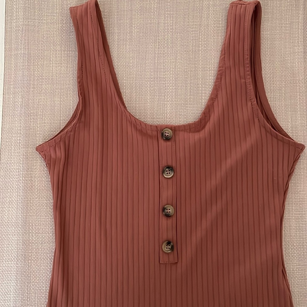 New Burnt orange bodysuit
